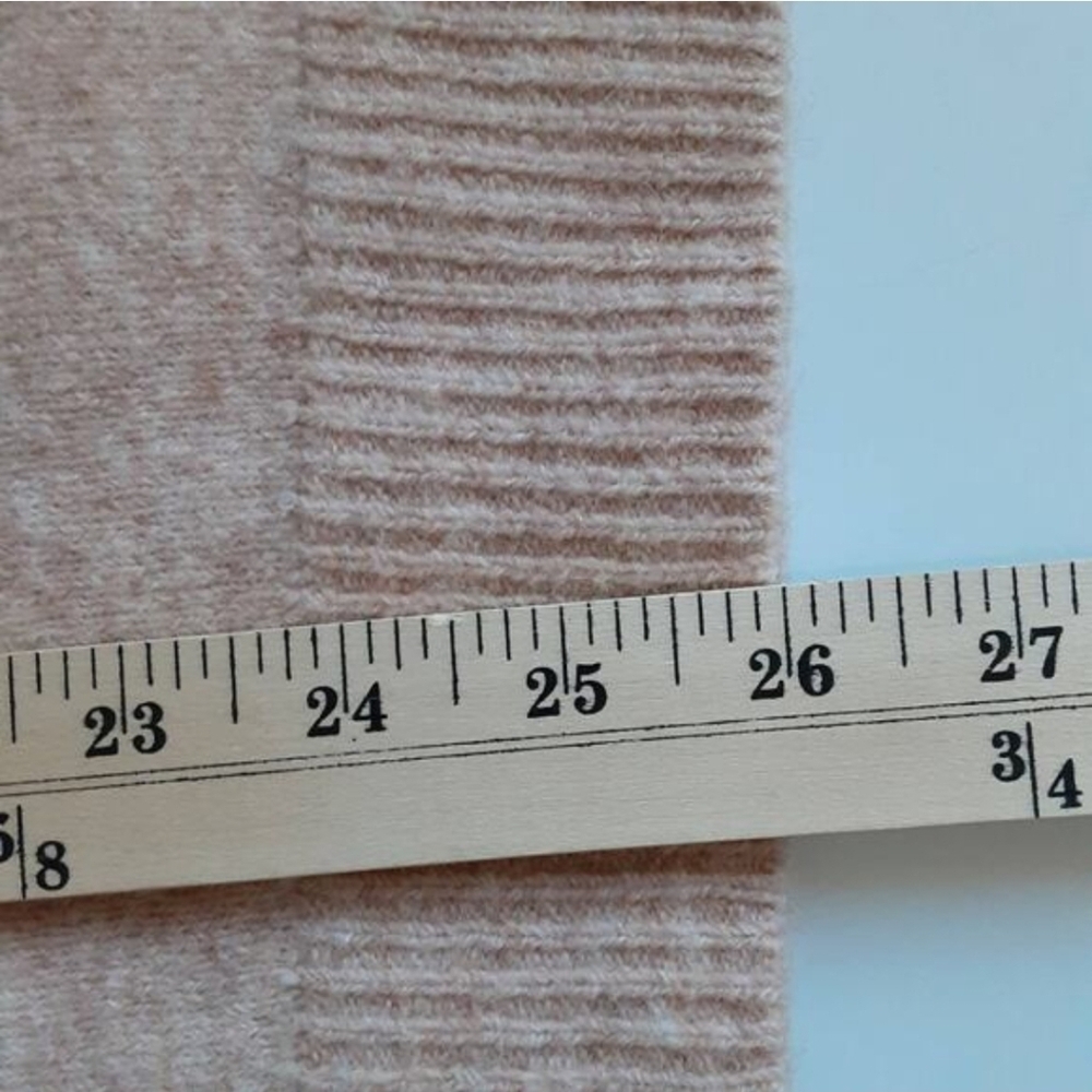 Madewell Balloon Sleeve Pullover Sweater Wool Alpaca Blend Blush Pink Sz L NWT - Picture 6 of 7